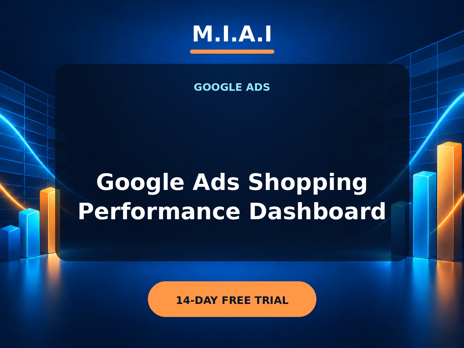 M.I.A.I Google Ads Shopping Performance Dashboard application cover