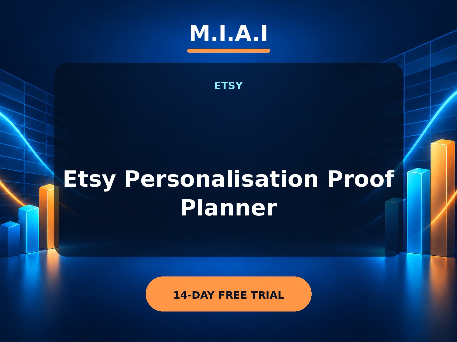 M.I.A.I Etsy Personalisation Proof Planner application cover