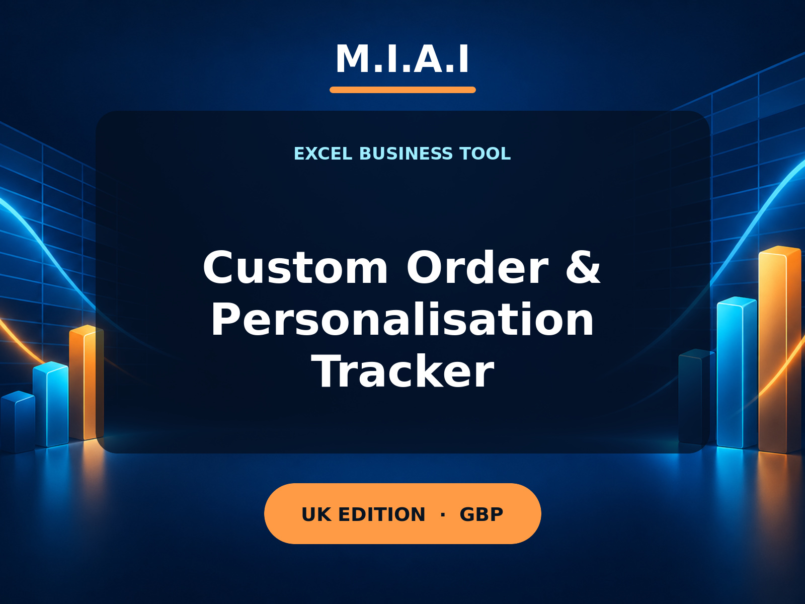 M.I.A.I Custom Order & Personalisation Tracker — United Kingdom edition