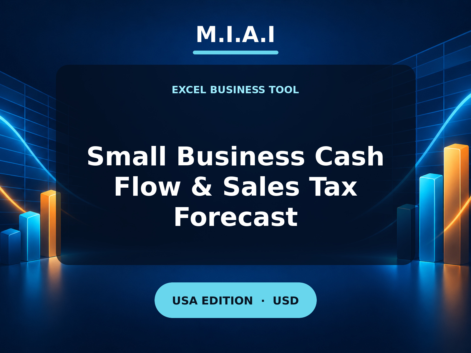 M.I.A.I Small Business Cash Flow & Sales Tax Forecast — United States edition