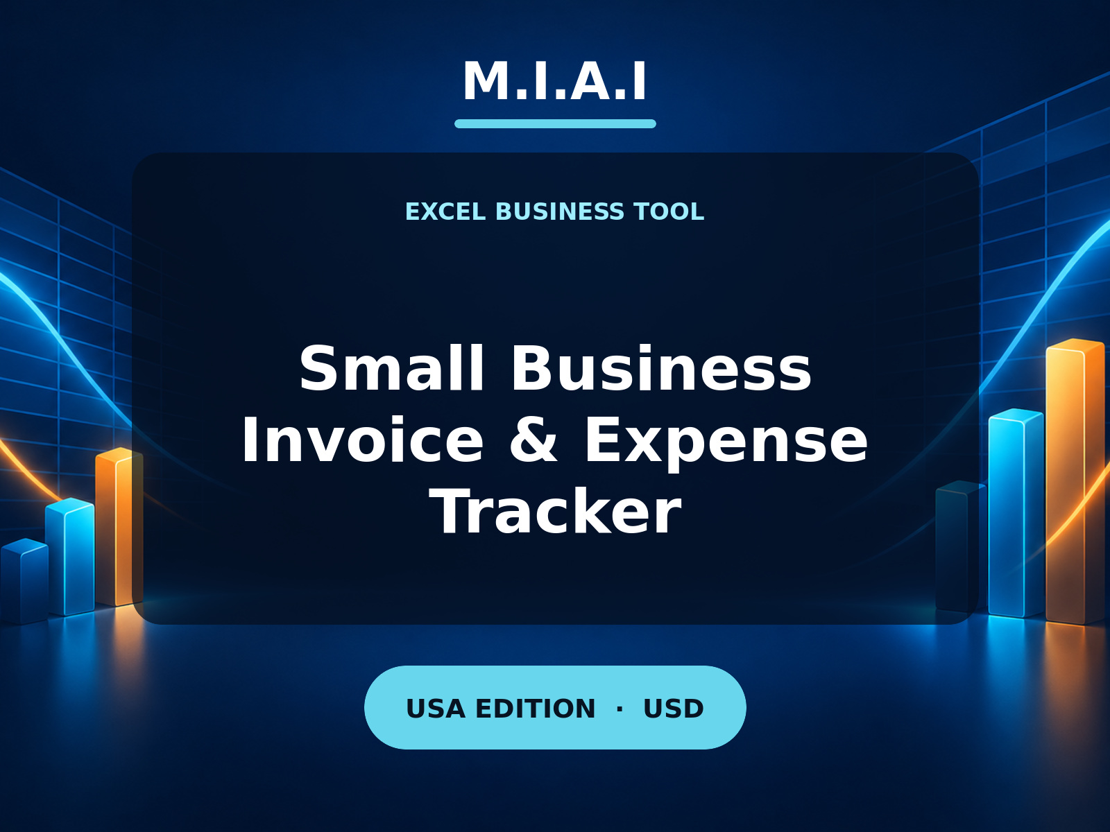 M.I.A.I Small Business Invoice & Expense Tracker — United States edition