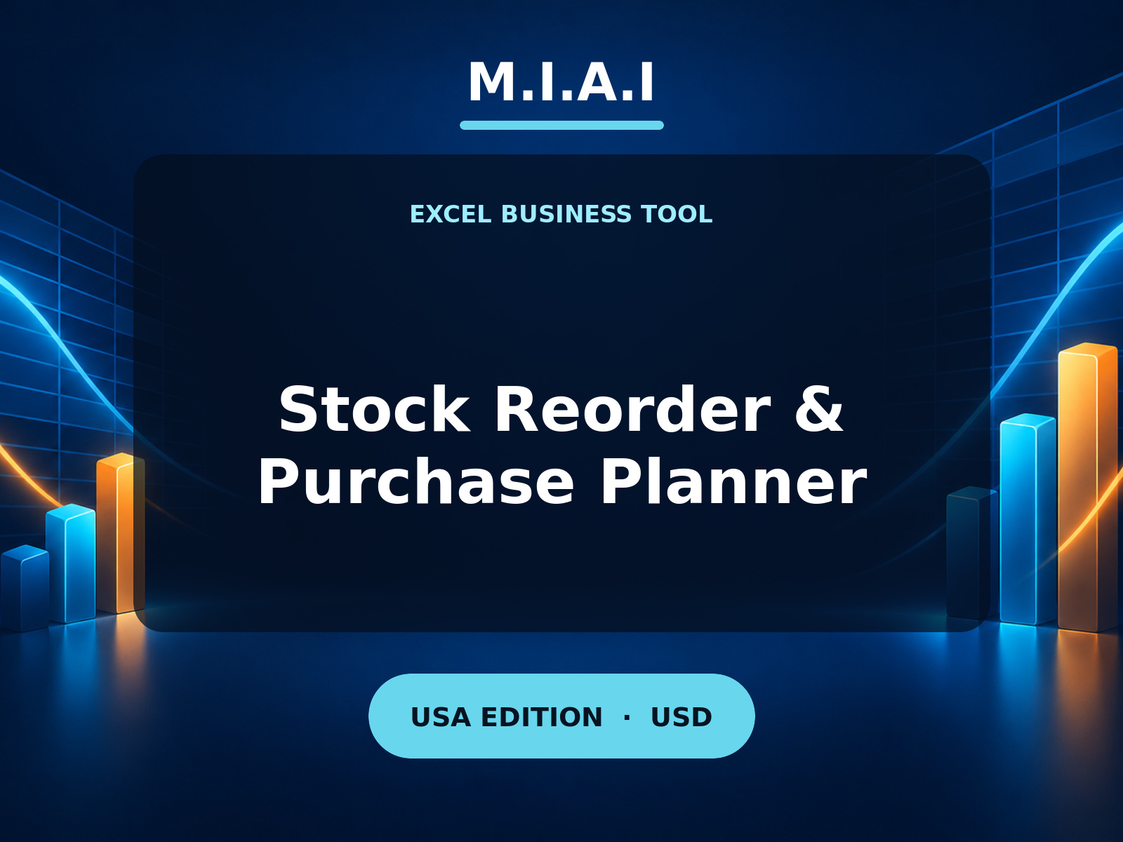 M.I.A.I Stock Reorder & Purchase Planner — United States edition
